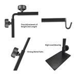 Adjustable Metal Lamp Stand for Reptiles