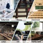 Digital Mini Hygrometer Thermometer for Reptiles 4-Pack