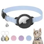 AirTag Cat Collar with Bell and Breakaway Design