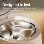 Smart Auto Cat Feeder with Refrigerated Bowl