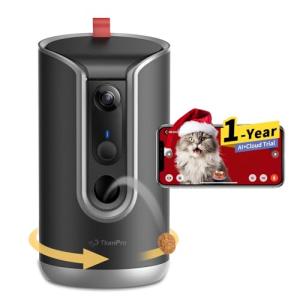 TKENPRO 2K Pet Camera with Treat Dispenser