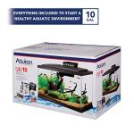 10 Gallon Fish Tank Starter Kit with LED Light
