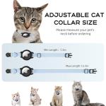 AirTag Cat Collar with Bell and Breakaway Design