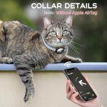 AirTag Cat Collar with Bell and Breakaway Design