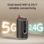 TKENPRO 2K Pet Camera with Treat Dispenser