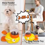 Interactive Dog Food Puzzle and Slow Feeder