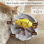 PetPals Interactive Cat Slow Feeder Toy