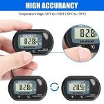 AQUANEAT Digital Aquarium Thermometer with LCD Display