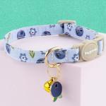 Blueberry Banana Cat Collars with Breakaway Safety Bells