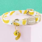 Blueberry Banana Cat Collars with Breakaway Safety Bells