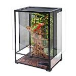 Reptile Glass Terrarium with Double Hinge Door