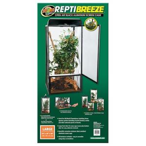 Zoo Med ReptiBreeze Large Open Air Screen Cage