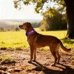 Adjustable Reflective Dog Collar with Padded Comfort