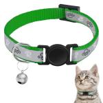 Reflective Adjustable Cat Collar with Breakaway Safety