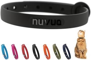 Soft Silicone Breakaway Cat Collar with Name Tag