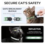 Reflective Adjustable Cat Collar with Breakaway Safety