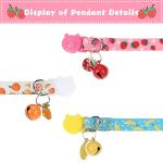 VKPETFR Cute Breakaway Cat Collars with Bells - 3 Pack