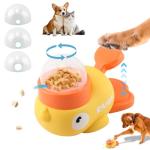Duck-Shaped Interactive Treat Dispenser Toy for Pets