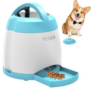 Automatic Dog Treat Dispenser with Remote Control
