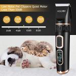 Heavy Duty Dog Clippers with Low Noise & Cordless