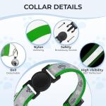 Reflective Adjustable Cat Collar with Breakaway Safety