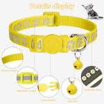 Taglory Reflective Cat Collars with Bells, 2 Pack