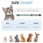 Reflective Adjustable Cat Collar with Breakaway Safety