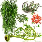 Flexible Jungle Vines for Reptile Terrariums