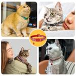 Taglory Reflective Cat Collars with Bells, 2 Pack