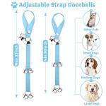 2 Pack Dog Doorbells for Easy Potty Training