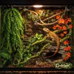 Flexible Jungle Vines for Reptile Terrariums