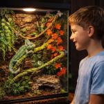 Flexible Jungle Vines for Reptile Terrariums