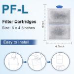 6 Pack Replacement Fish Tank Filter Cartridges