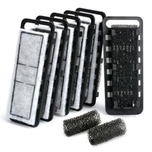 NICREW Slim Aquarium Filter Cartridge Pack (6 + 2)