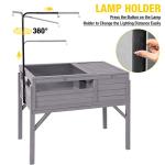 Wooden Tortoise Habitat with Detachable Legs