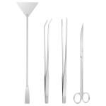 4-Piece Aquarium Tool Kit with Tweezers and Scissors