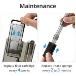 NICREW Slim Aquarium Filter Cartridge Pack (6 + 2)