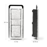 NICREW Slim Aquarium Filter Cartridge Pack (6 + 2)