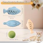 Silicone Interactive Cat Chew and Treat Toys