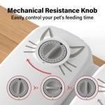 Automatic 2-Meal Cat Feeder with Refrigerated Dispenser