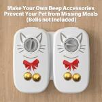 Automatic 2-Meal Cat Feeder with Refrigerated Dispenser