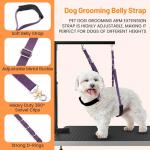 Dog Grooming Belly Strap with Extension Loop