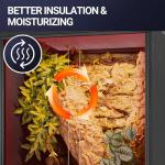 67 Gallon PVC Tall Reptile Tank with Ventilation