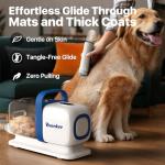 Buenkee Dog Grooming Kit with Vacuum and Brush