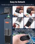 Pawfly Submersible Aquarium Filter for 3-10 Gallon Tanks