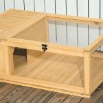 Wooden Tortoise House for Indoor Reptiles