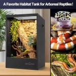 67 Gallon PVC Tall Reptile Tank with Ventilation