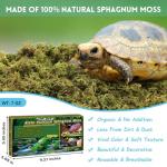 Premium Sphagnum Moss for Reptile Terrariums