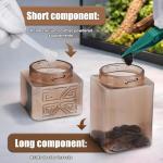 Reptile Calcium Powder Dispenser with No-Mess Duster