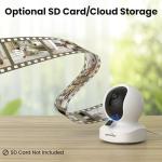 5MP Pet Camera with Dual Wi-Fi and App